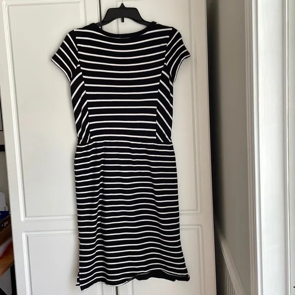 Talbots Sport Stripe Midi Dress - Picture 6 of 8